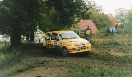 Jacek Sikora i Marek Kaczmarek - Fiat Cinquecento Sporting.